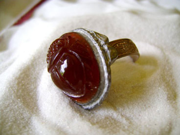 Amber Scarab
